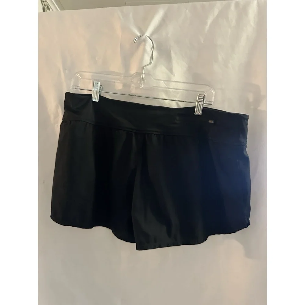 Nike Women's Black XL Dri-FIT Athletic Tennis Skort Running Skirt Shorts